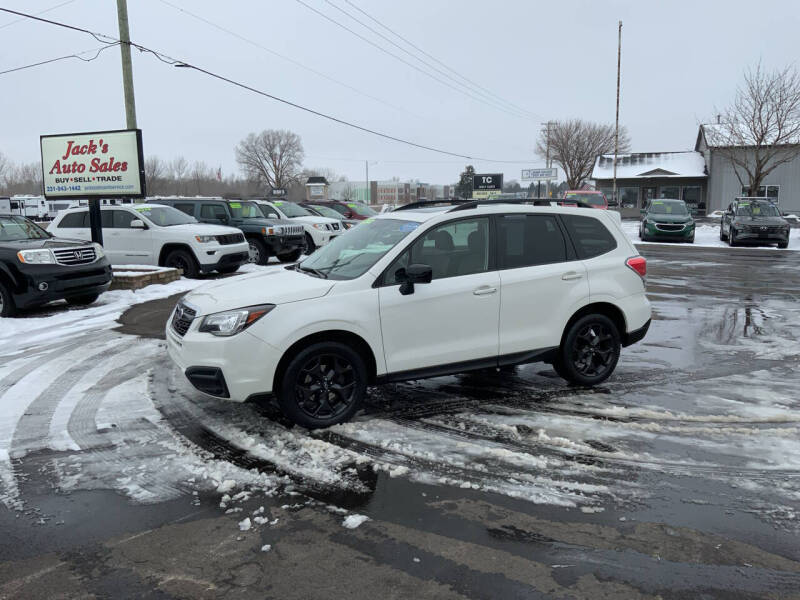 Used 2018 Subaru Forester Premium with VIN JF2SJAEC9JH454170 for sale in Traverse City, MI