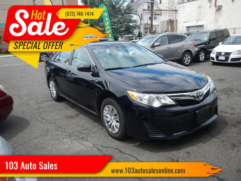 2013 Toyota Camry for sale at 103 Auto Sales in Bloomfield NJ