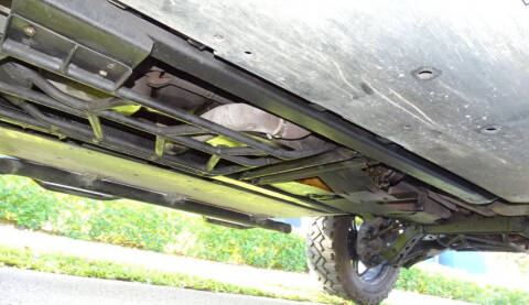 2001 HUMMER H1 Open Top