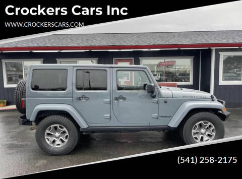 2014 Jeep Wrangler Unlimited for sale at Crockers Cars Inc - Price Drop in Lebanon OR
