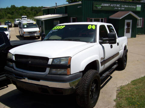 2004 Chevrolet Silverado 2500HD for sale at Summit Auto Inc in Waterford PA