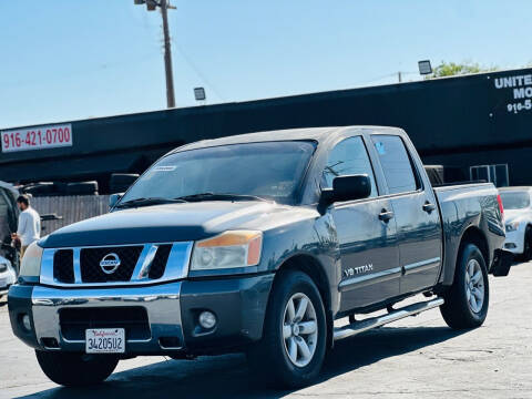2011 Nissan Titan for sale at United Star Motors in Sacramento CA