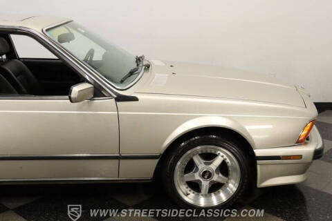 1989 BMW 6 Series 635CSi