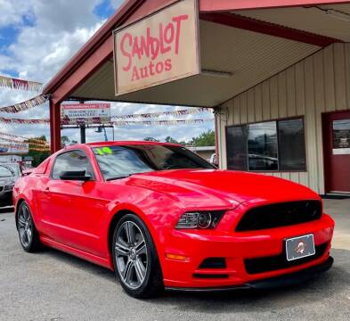 2014 Ford Mustang for sale at Sandlot Autos in Tyler TX