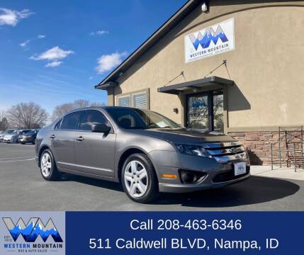 2011 Ford Fusion for sale at Western Mountain Bus & Auto Sales in Nampa ID