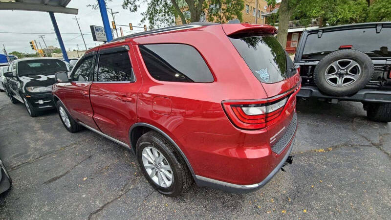 Used 2015 Dodge Durango SXT Plus with VIN 1C4RDJAG1FC850997 for sale in Rockford, IL