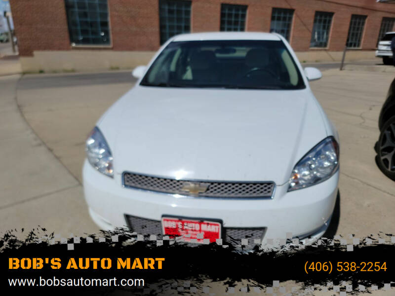 2012 Chevrolet Impala for sale at BOB'S AUTO MART in Lewistown MT