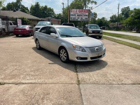 2008 Toyota Avalon for sale at G&J Car Sales in Houston TX