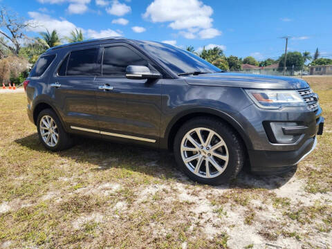 2016 Ford Explorer for sale at American Trucks and Equipment in Hollywood FL
