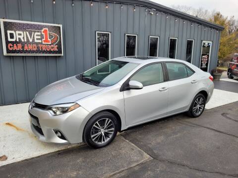 2016 Toyota Corolla for sale at DRIVE 1 CAR AND TRUCK in Springfield OH