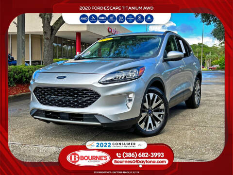 2020 Ford Escape for sale at Bourne's Auto Center in Daytona Beach FL