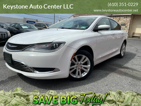 2015 Chrysler 200 for sale at Keystone Auto Center LLC in Allentown PA