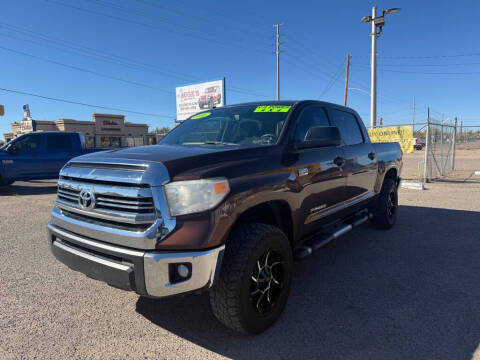 2016 Toyota Tundra for sale at AUGE'S SALES AND SERVICE in Belen NM