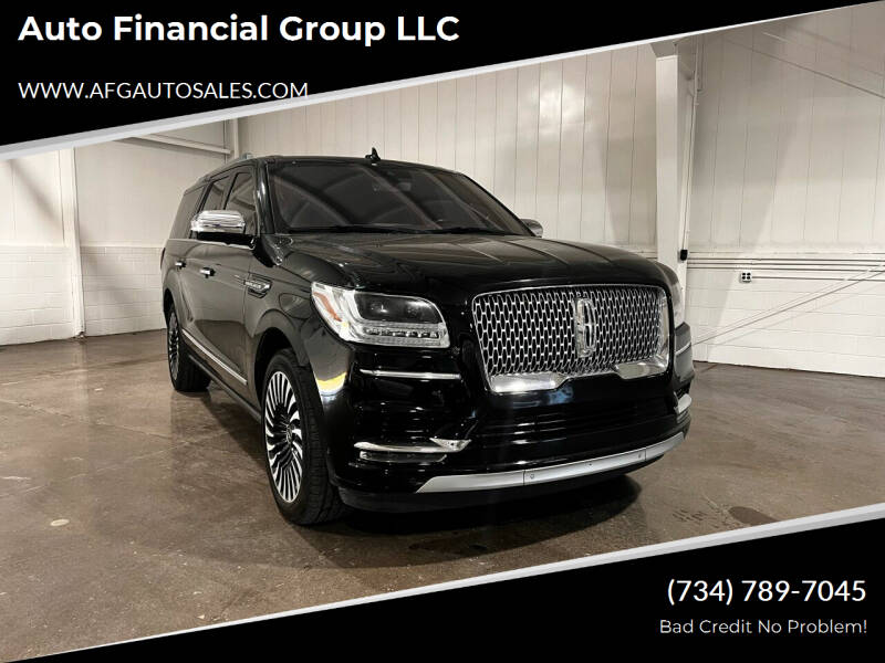 2018 Lincoln Navigator L for sale at Auto Financial Group in Flat Rock MI