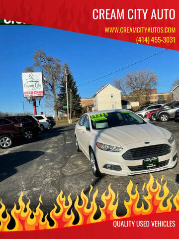 2014 Ford Fusion for sale at Cream City Auto in Milwaukee WI