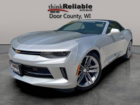 2017 Chevrolet Camaro for sale at RELIABLE AUTOMOBILE SALES, INC in Sturgeon Bay WI