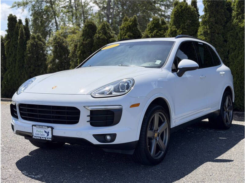 2017 Porsche Cayenne Platinum Edition