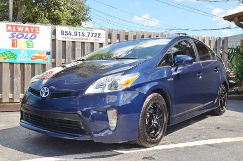 2015 Toyota Prius for sale at ALWAYSSOLD123 INC in Fort Lauderdale FL