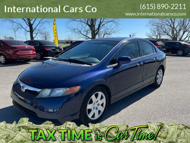 2007 Honda Civic for sale at International Cars Co in Murfreesboro TN