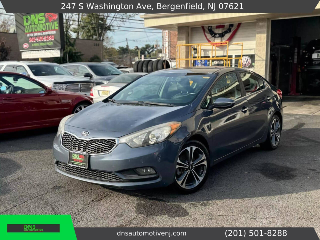 2014 Kia Forte for sale at DNS Automotive Inc. in Bergenfield, NJ