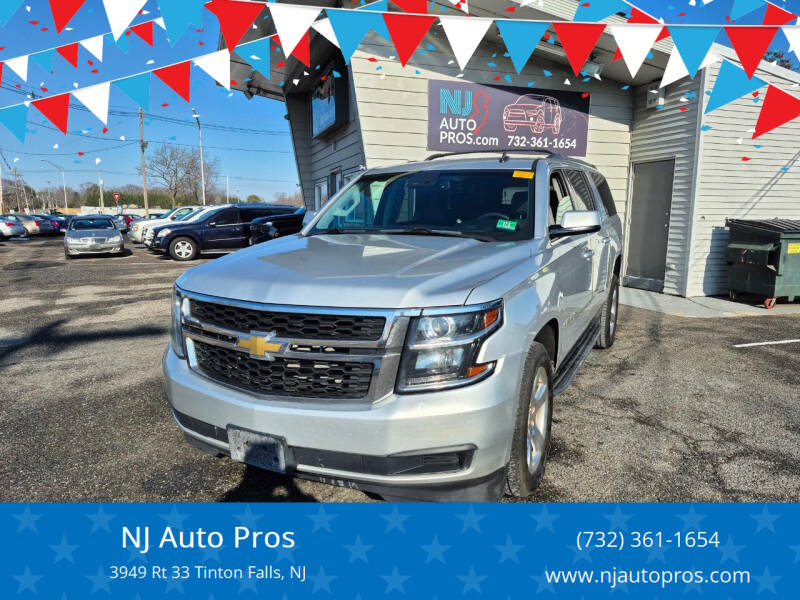 2015 Chevrolet Suburban for sale at NJ Auto Pros in Tinton Falls NJ