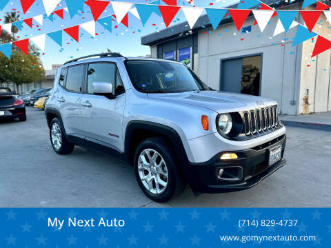 2018 Jeep Renegade for sale at My Next Auto in Anaheim CA