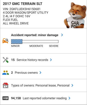 2017 GMC Terrain SLT