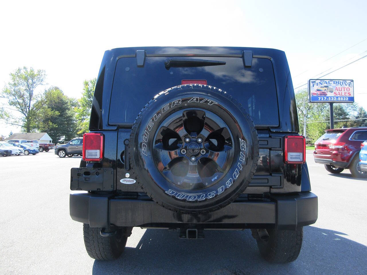 2015 Jeep Wrangler Unlimited for sale at FINAL DRIVE AUTO SALES INC in Shippensburg, PA