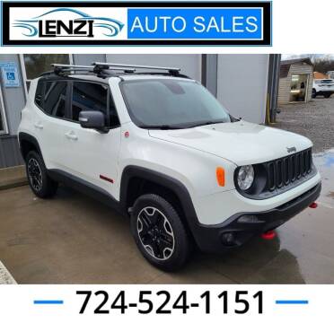 2017 Jeep Renegade for sale at LENZI AUTO SALES in Sarver PA