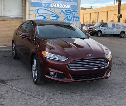 2016 Ford Fusion for sale at Next Auto in Salt Lake City UT