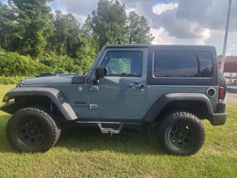 2014 Jeep Wrangler for sale at Sandhills Motor Sports LLC in Laurinburg NC