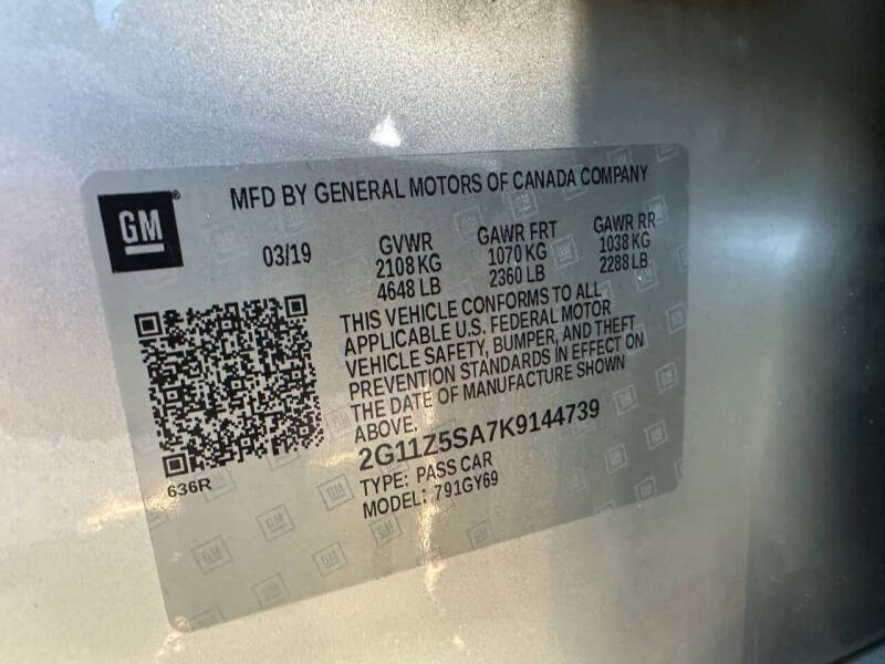 2019 Chevrolet Impala LT