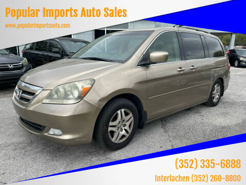 2005 Honda Odyssey for sale at Popular Imports Auto Sales - Popular Imports-InterLachen in Interlachehen FL