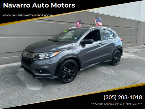 2021 Honda HR-V for sale at Navarro Auto Motors in Hialeah FL