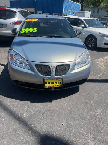 2008 Pontiac G6 for sale at GIGANTE MOTORS INC in Joliet IL