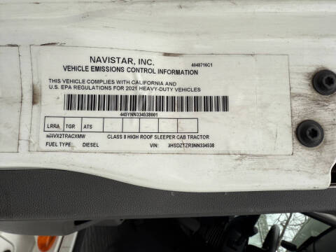 2022 International LT625