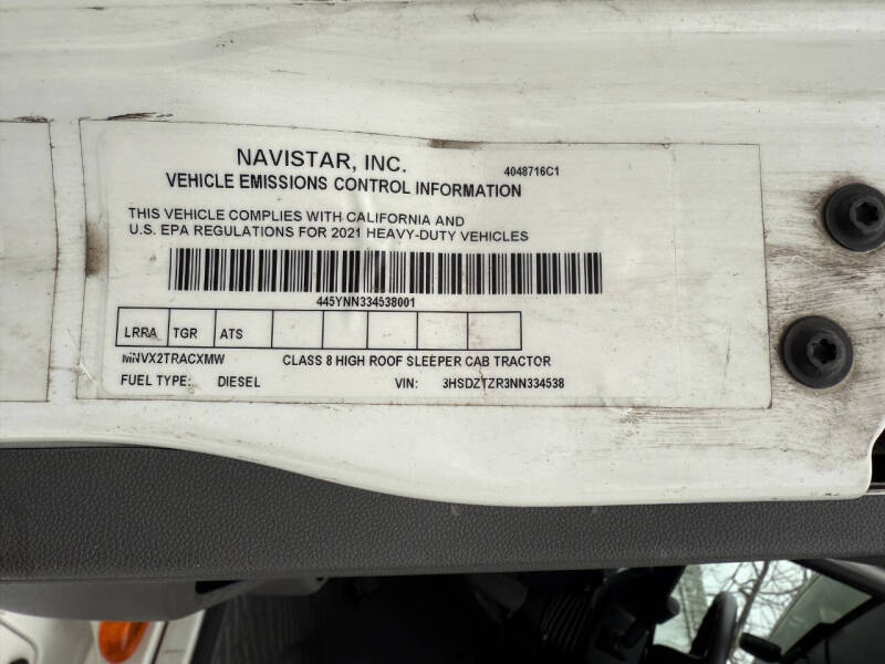 2022 International LT625