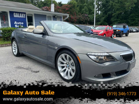 2009 BMW 6 Series for sale at Galaxy Auto Sale in Fuquay Varina NC