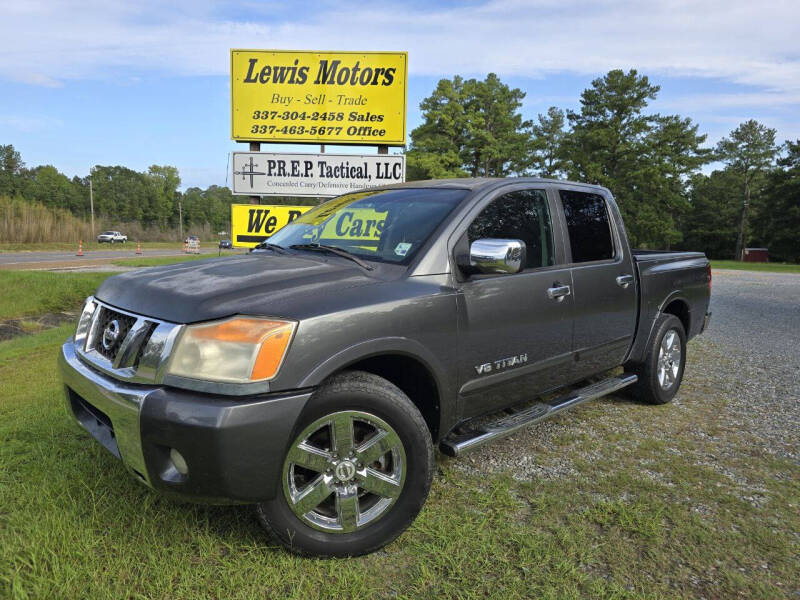 2010 Nissan Titan for sale at Lewis Motors LLC in Deridder LA