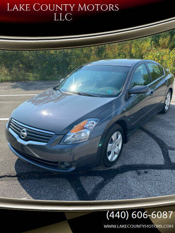 2008 Nissan Altima for sale at Lake County Motors LLC in Mentor OH