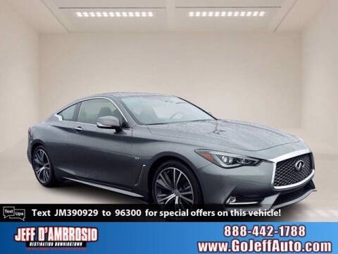 2018 Infiniti Q60 for sale at Jeff D'Ambrosio Auto Group in Downingtown PA
