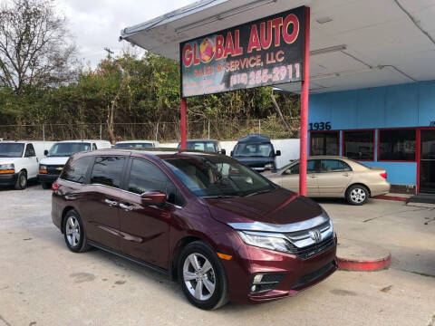 2018 Honda Odyssey for sale at Global Auto Sales and Service in Nashville TN