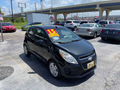 2015 Chevrolet Spark for sale at Texas 1 Auto Finance in Kemah TX