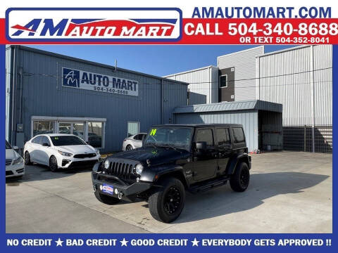 2014 Jeep Wrangler Unlimited for sale at AM Auto Mart Marrero LLC in Marrero LA