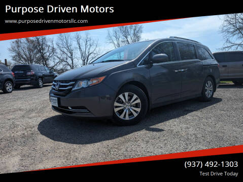 2016 Honda Odyssey for sale at Purpose Driven Motors in Sidney OH