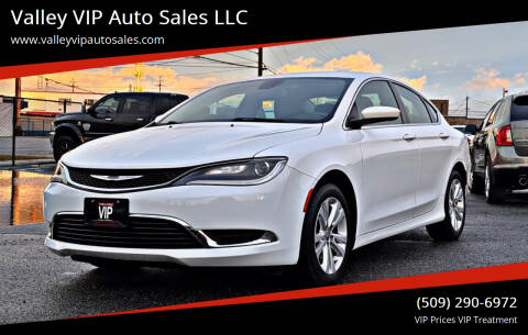 2015 Chrysler 200 for sale at Valley VIP Auto Sales LLC in Spokane Valley WA