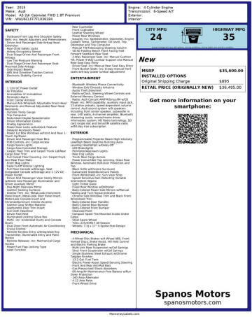 2015 Audi A3 1.8T Premium