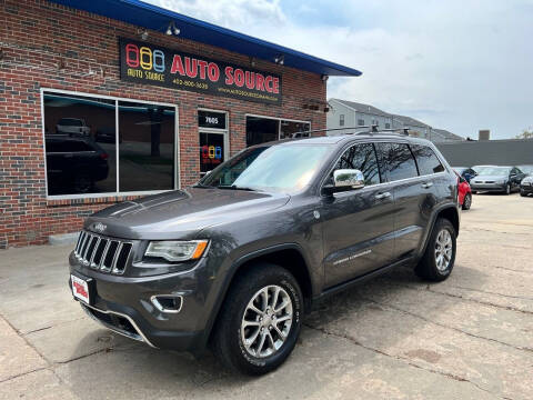 2015 Jeep Grand Cherokee for sale at Auto Source in Ralston NE