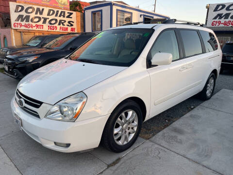 2006 Kia Sedona for sale at DON DIAZ MOTORS in San Diego CA