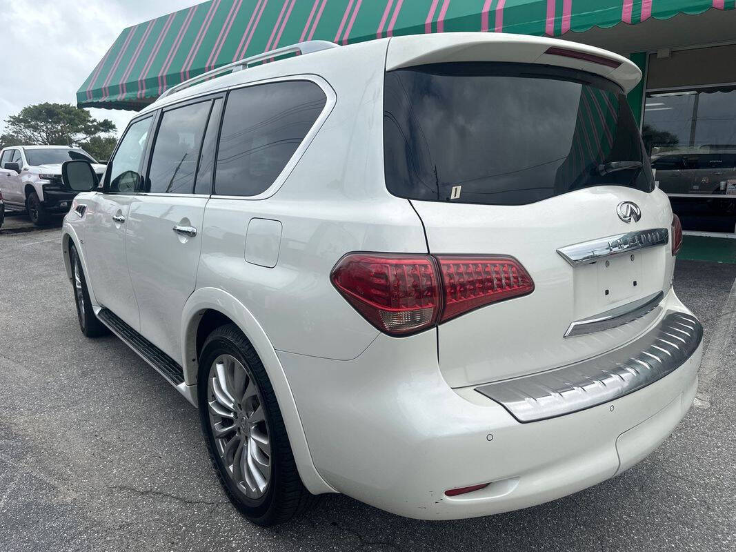 2015 INFINITI QX80 for sale at Tropical Auto Sales in North Palm Beach, FL